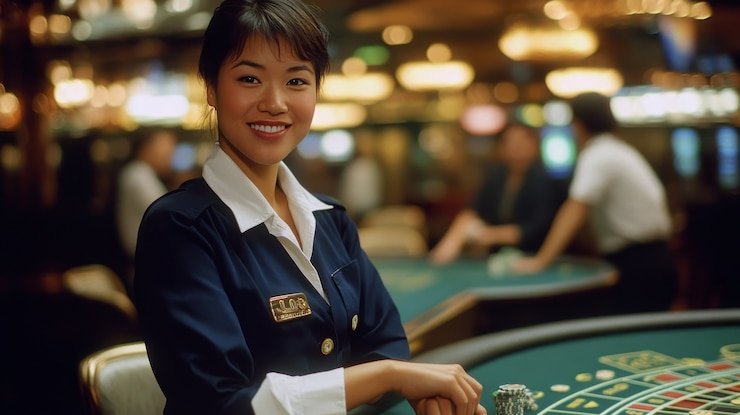 Blackjack live dengan dealer terlatih Meja blackjack live dengan dealer profesional emas88